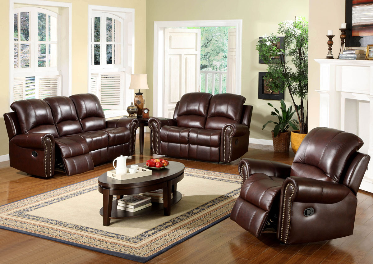 classy leather sofa set