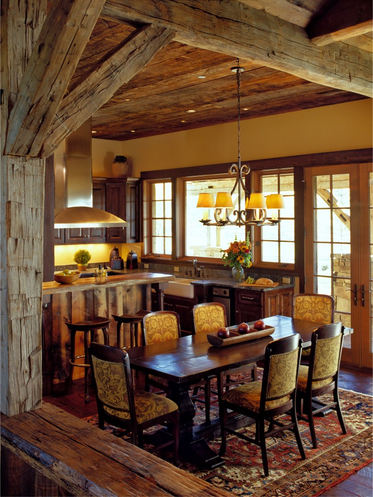 17 Amazing Rustic Dining Rooms That Will Make You Enjoy Your Family
