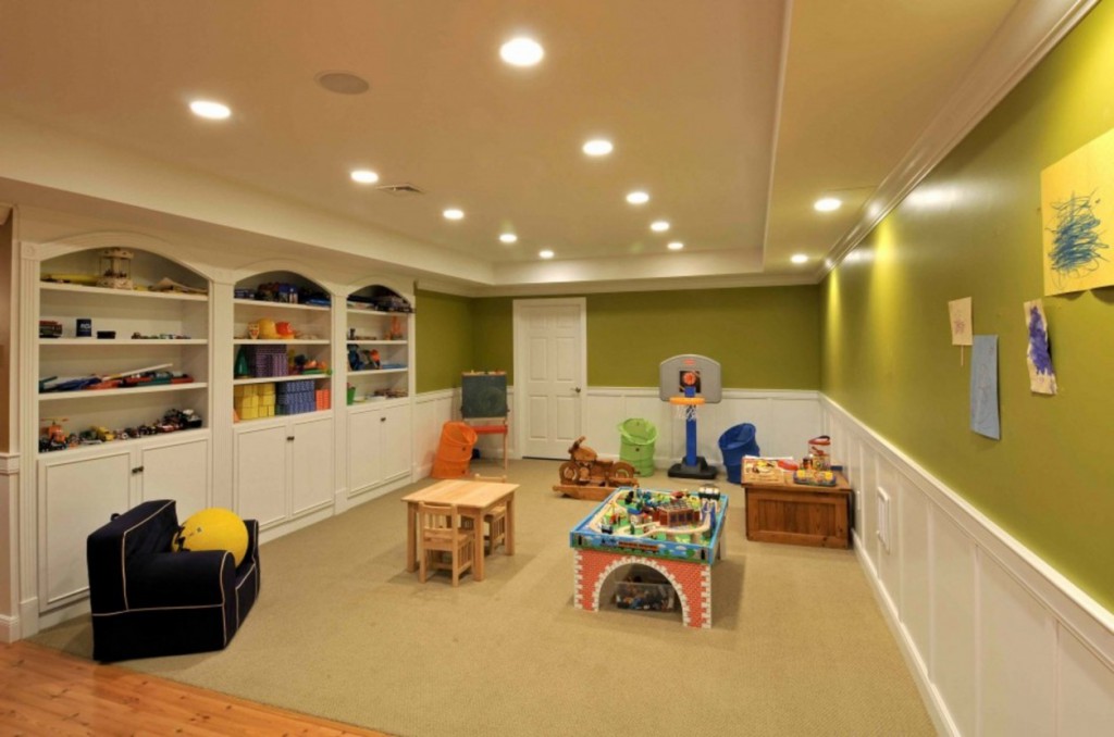 Transform Your Unused Basement Into Beautiful Playroom