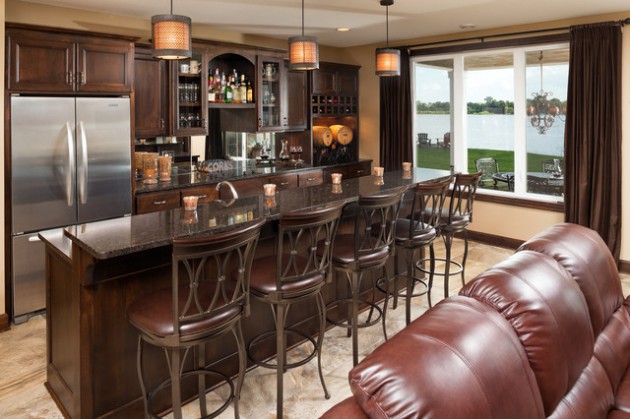 15 Astonishing Traditional Home Bars For Your Daily Inspiration