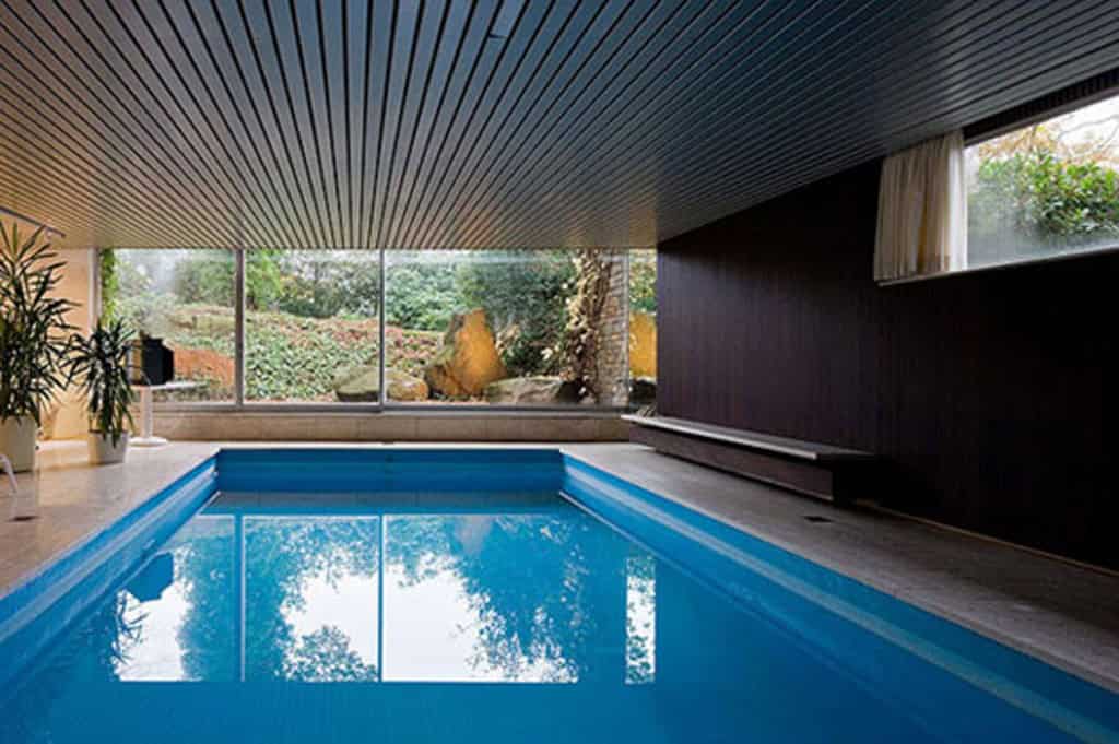 large indoor pool