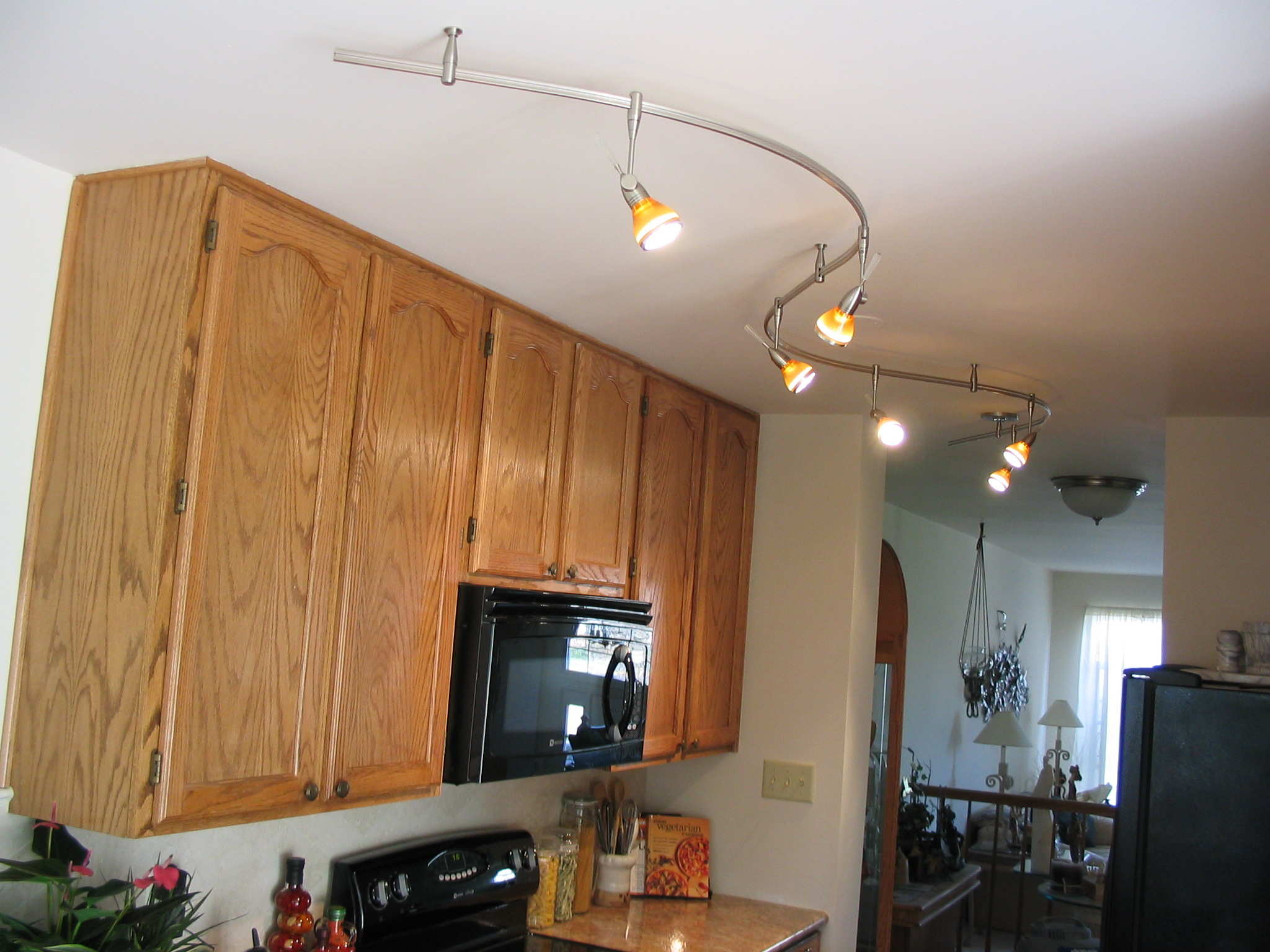 types of kitchen track lighting