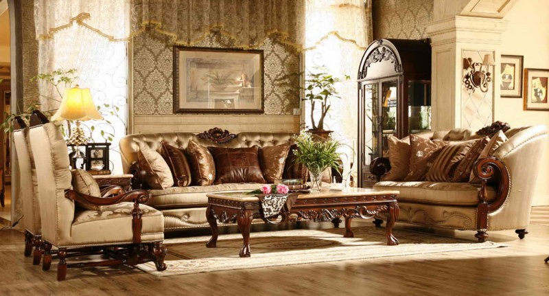 antique living room de