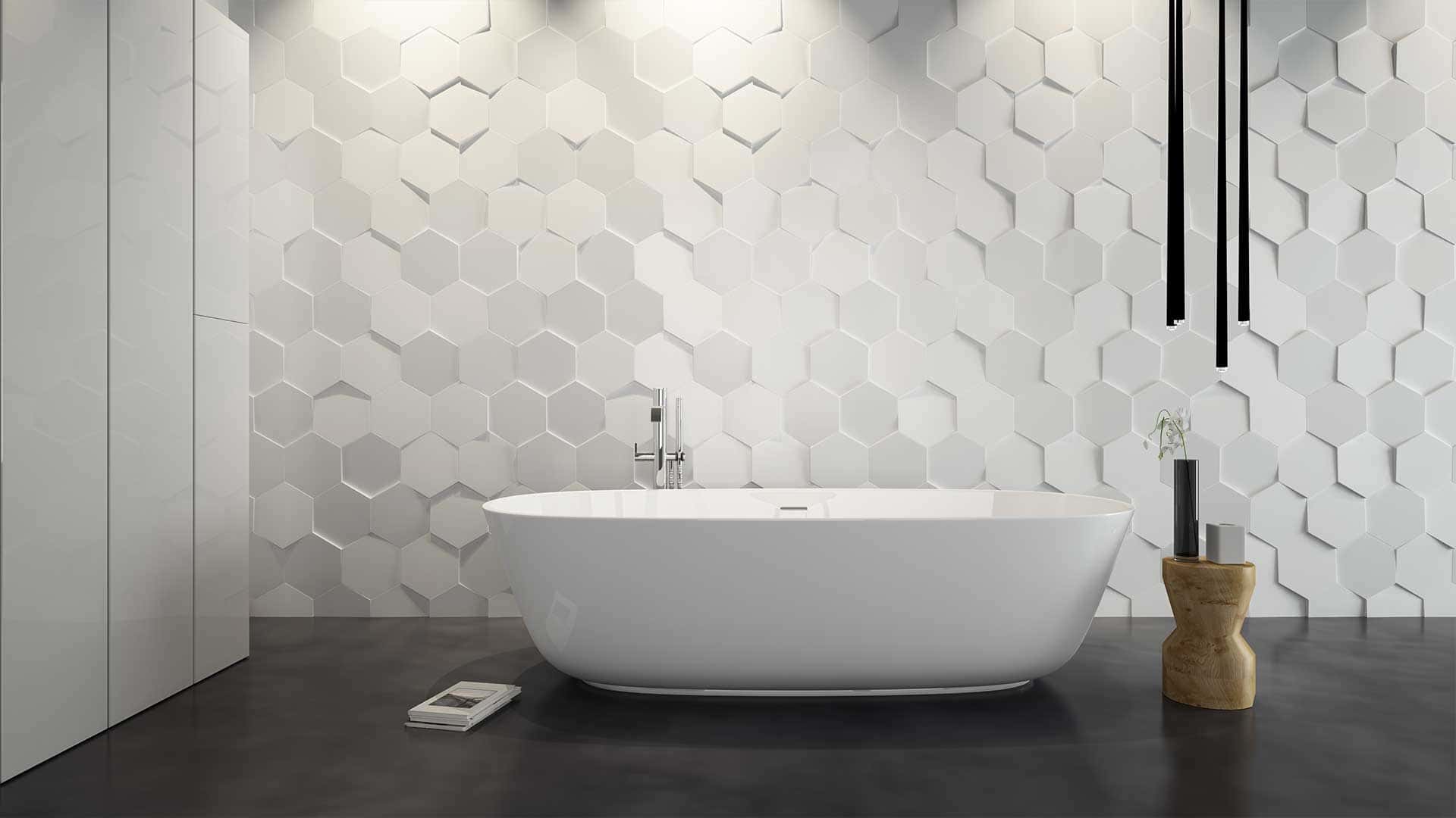 18 Beautiful Ideas For Modern Tiles In The Bathroom