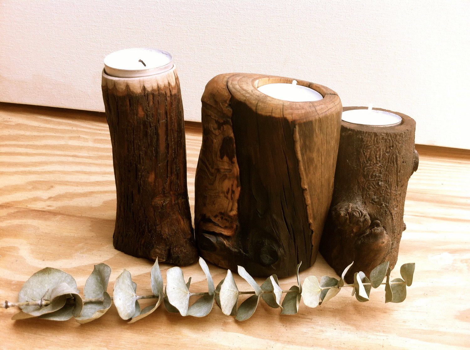 21 DIY Wooden Candle Holders To Add Rustic Charm This Fall