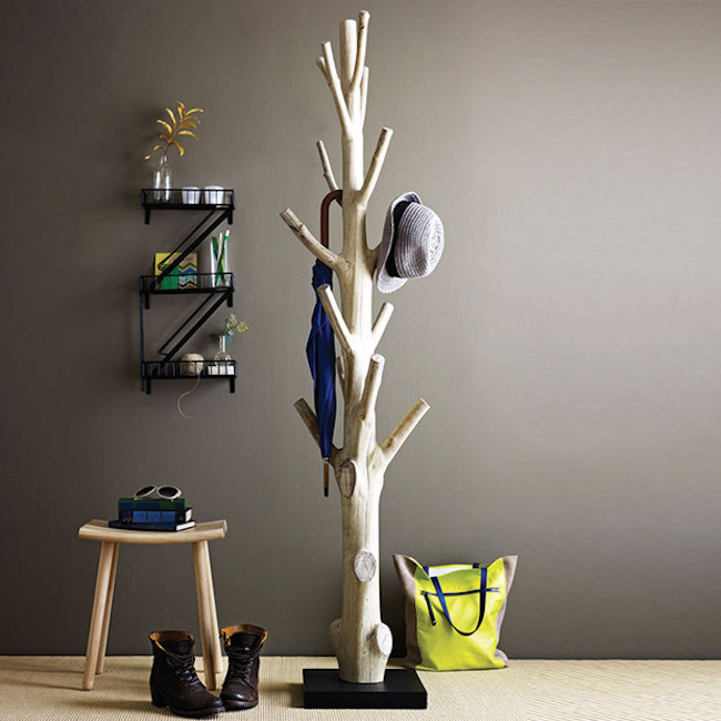 12 Extraordinary Tree Coat Racks To Break The Monotony In The Home