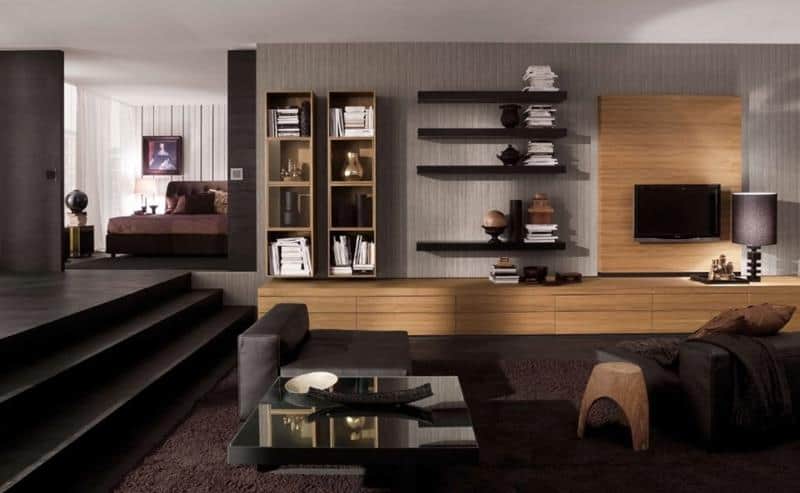 16 Brilliant Living Room Designs With Masculine Touch