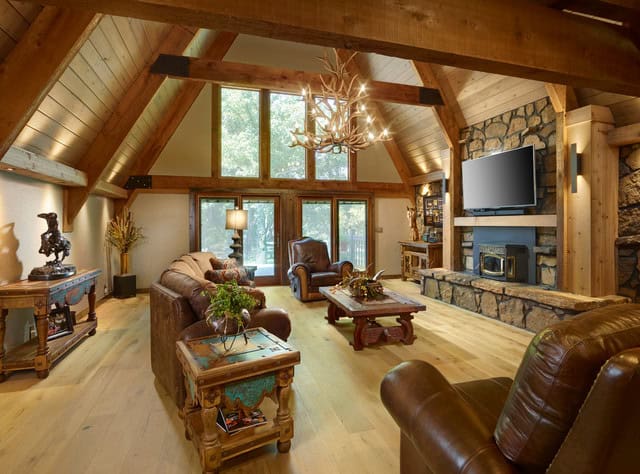 16 Splendid Rustic Living Room Ideas For A Warm And Cozy Feeling