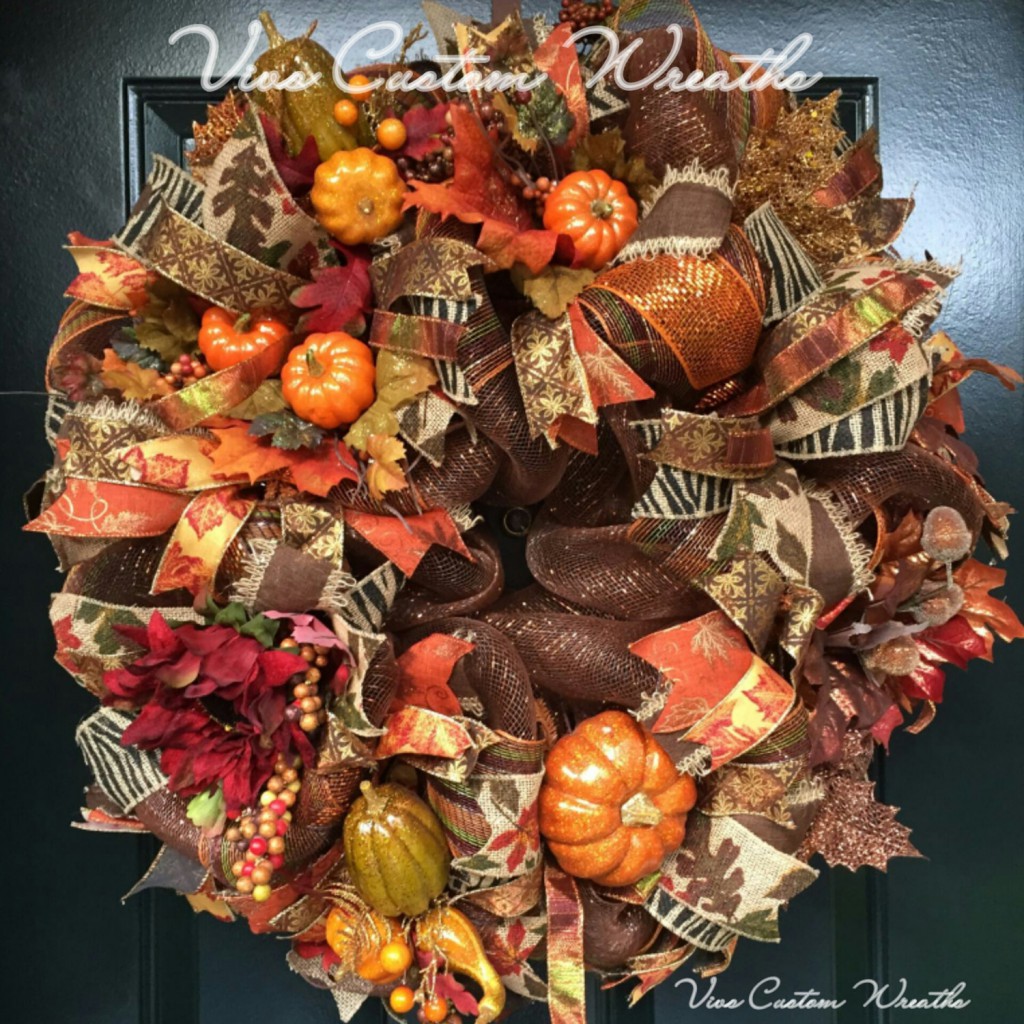 16 Wonderful Handmade Thanksgiving Wreath Designs To Decorate Your ...