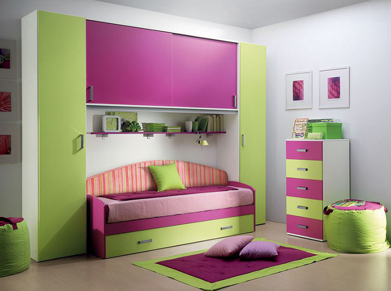 Green & Pink In The Bedroom- 17 Fascinating Ideas