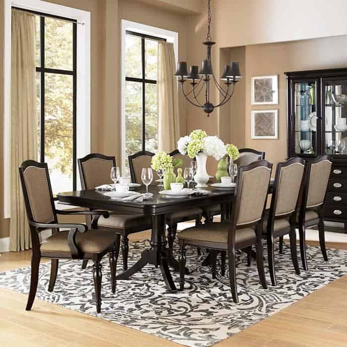 15 Charming Dining Rooms With Wooden Table For Pleasant Feel