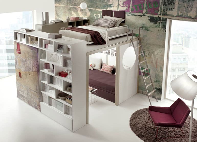 17 Marvelous Space Saving Loft Bed Designs Which Are Ideal For Small Homes