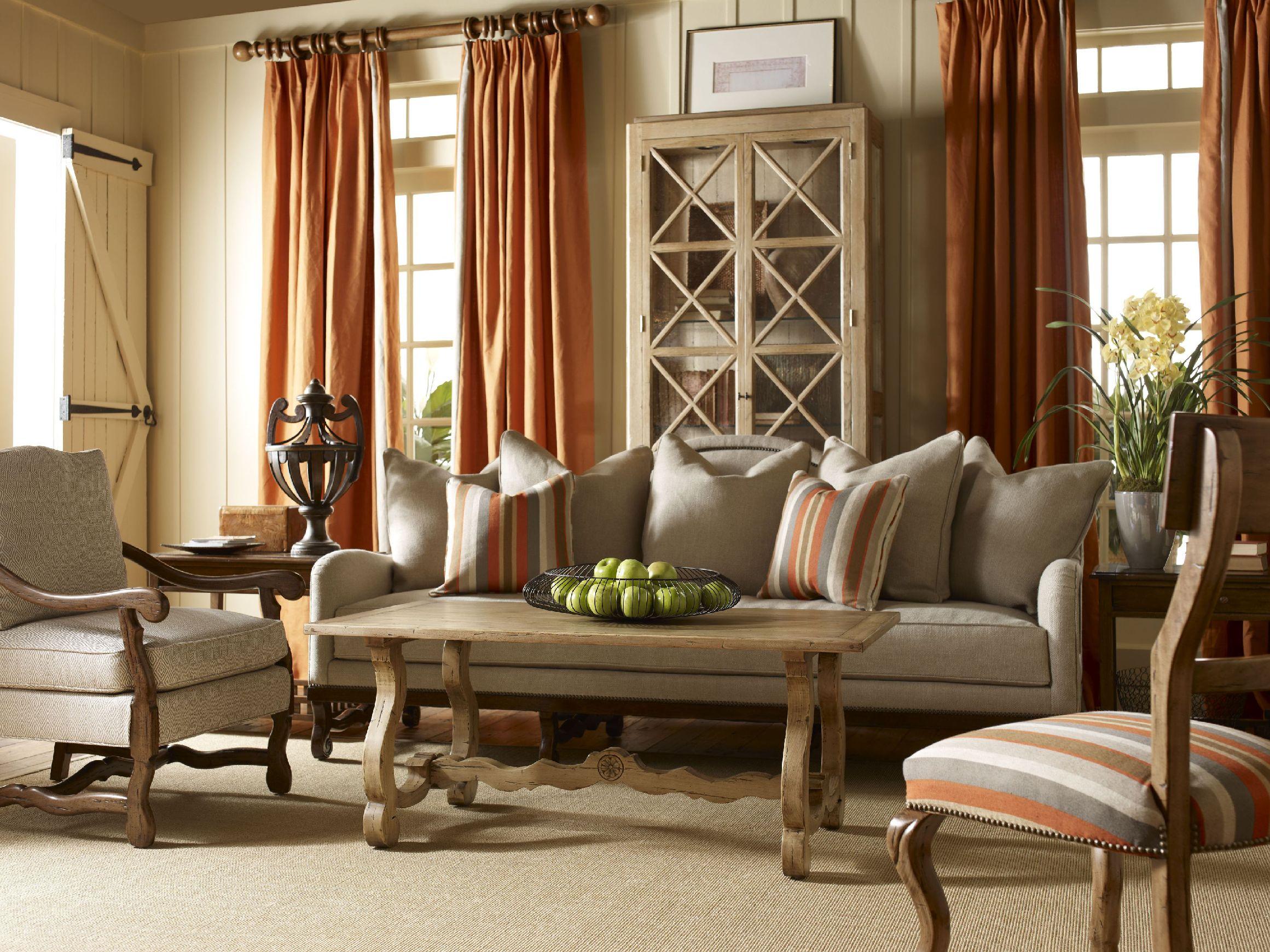 country curtain styles living room