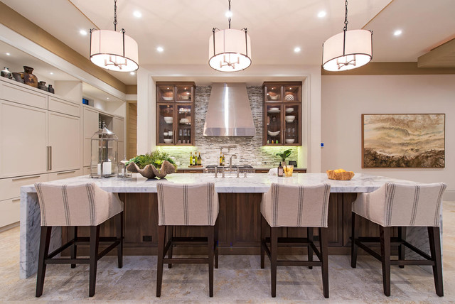 18 Gorgeous Kitchens With Natural Stone Backsplash