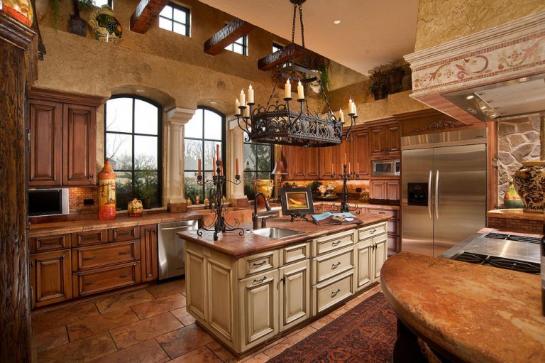 16-delightful-brown-kitchens-in-traditional-style