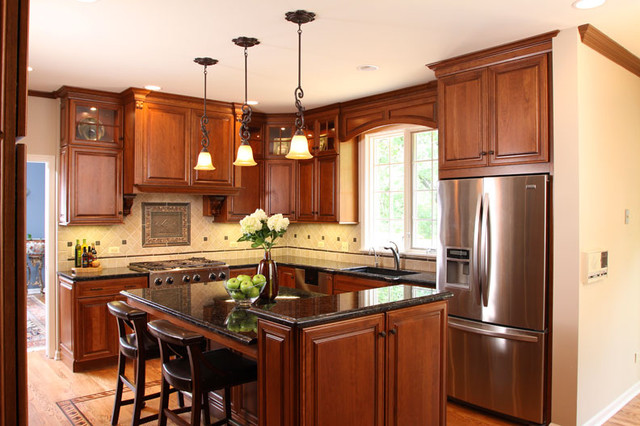 16 Delightful Brown Kitchens In Traditional Style