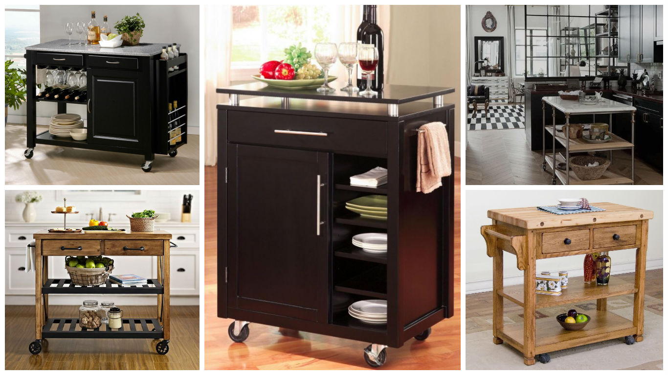 15 Portable Kitchen Island Designs Which Should Be Part Of Every Kitchen