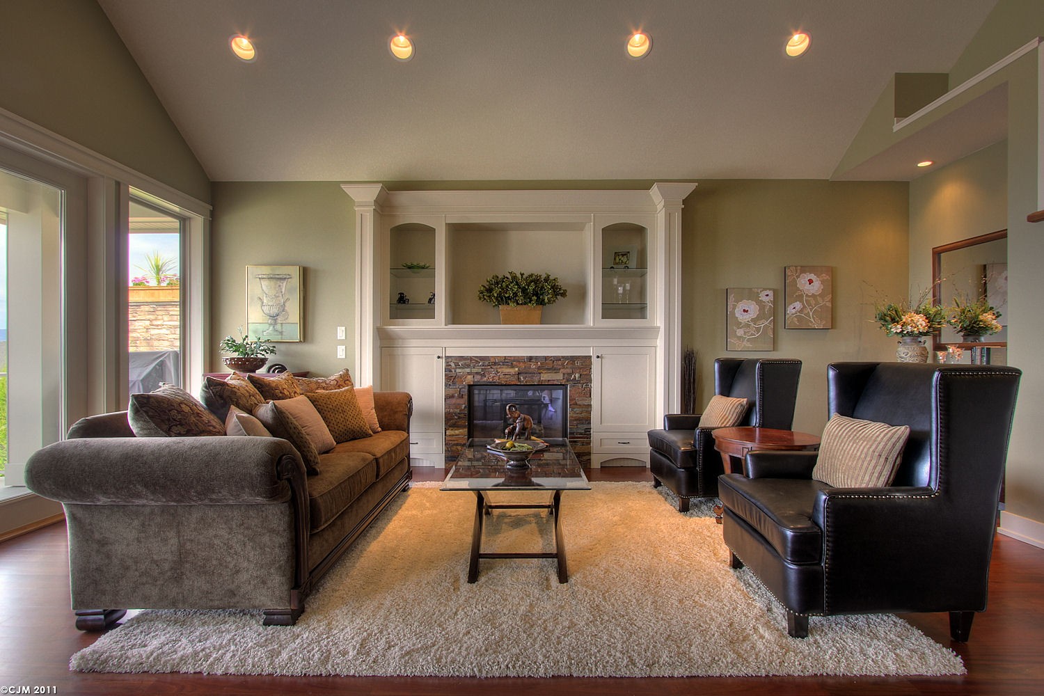 large living room brown carpet