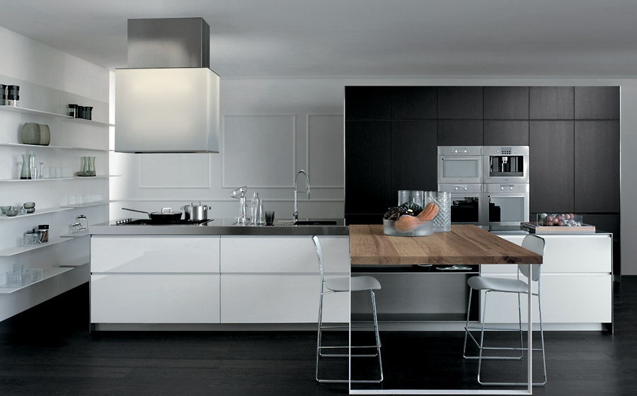 17 Gorgeous Black & White Kitchen Designs For Every Modern Home