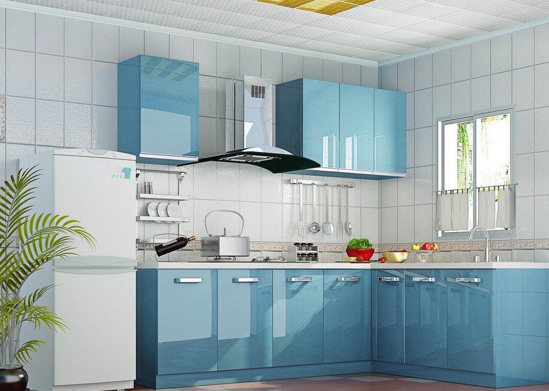 17 Appealing Blue Kitchen Designs That Everyone Should See   10 50 