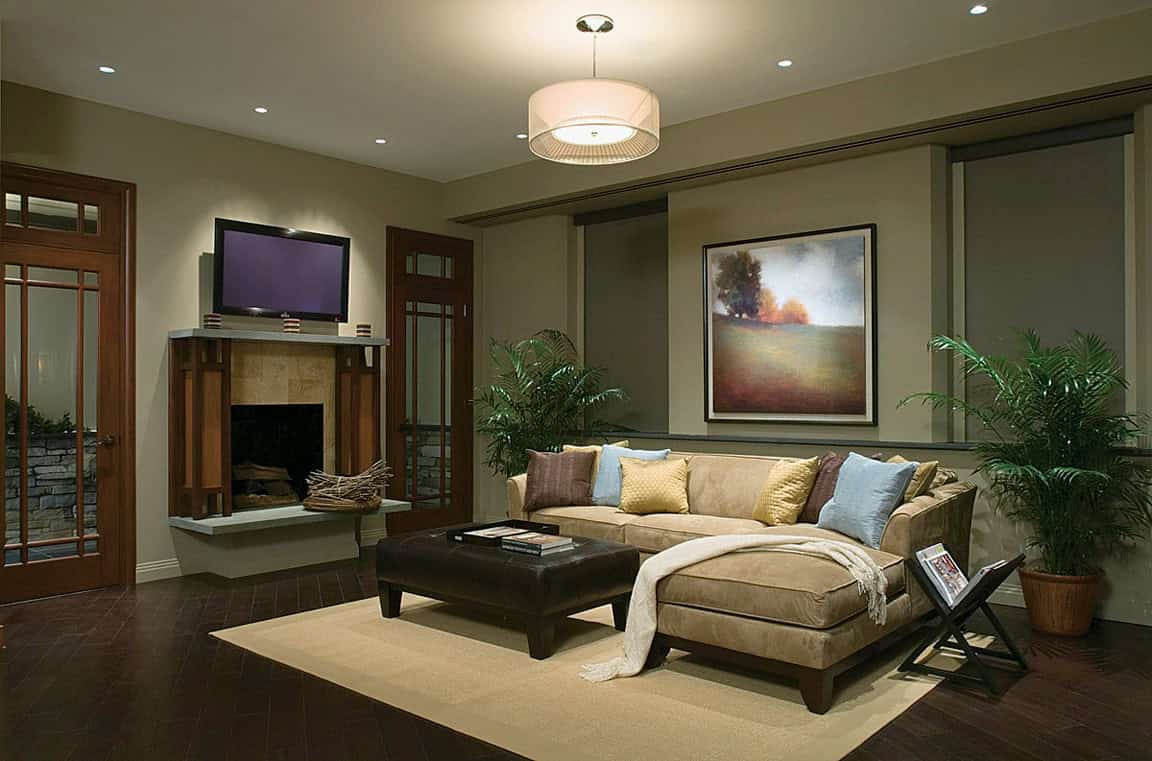 17 Wonderful Examples Of Living Room Lighting