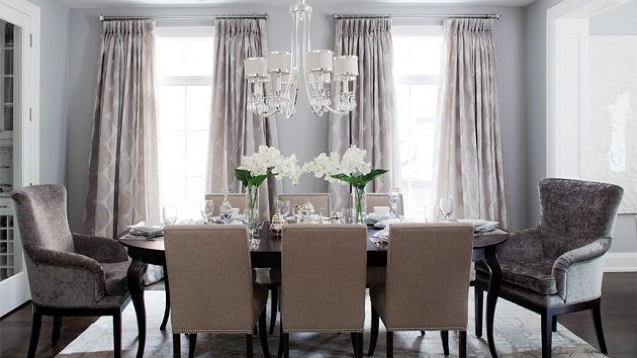 17 Marvelous Dining Room Designs With Beautiful Chandelier