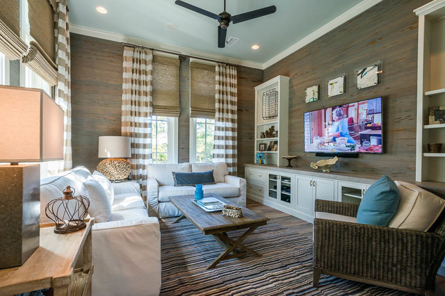 coastal modern living room