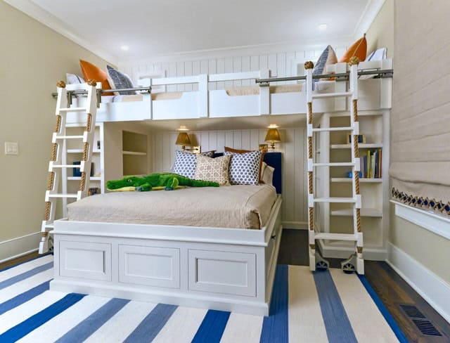 15 Irresistible Beach Style Child's Room Designs That You Need To See