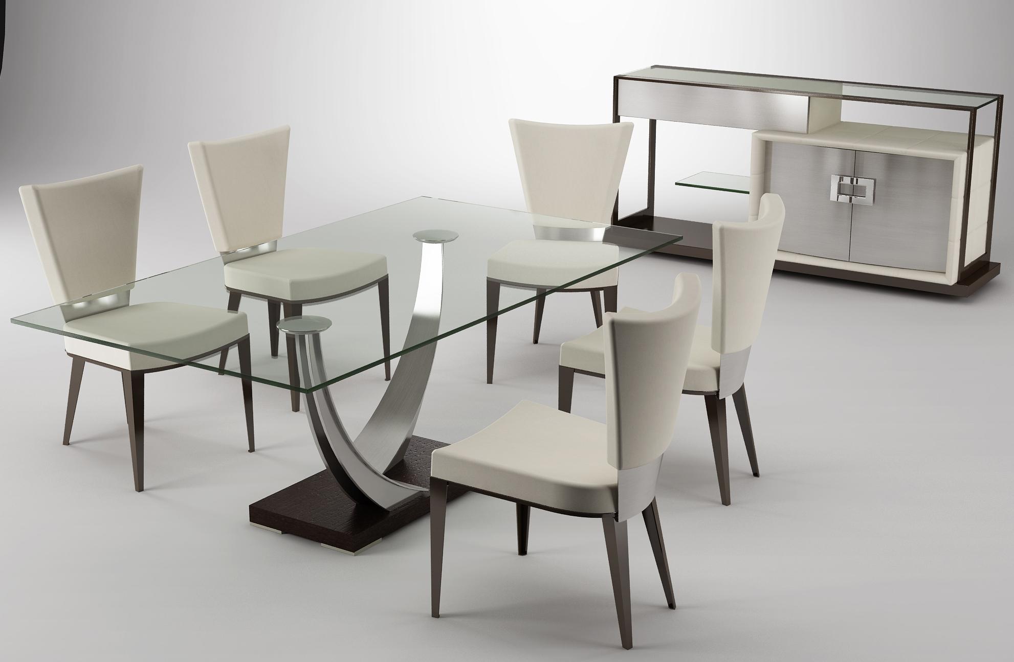 stylish dining room table chairs
