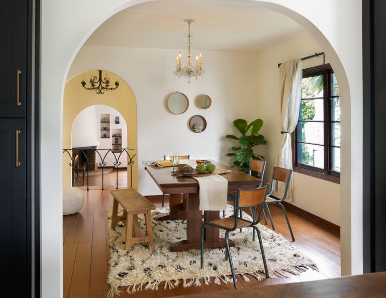 old world mediterranean dining room