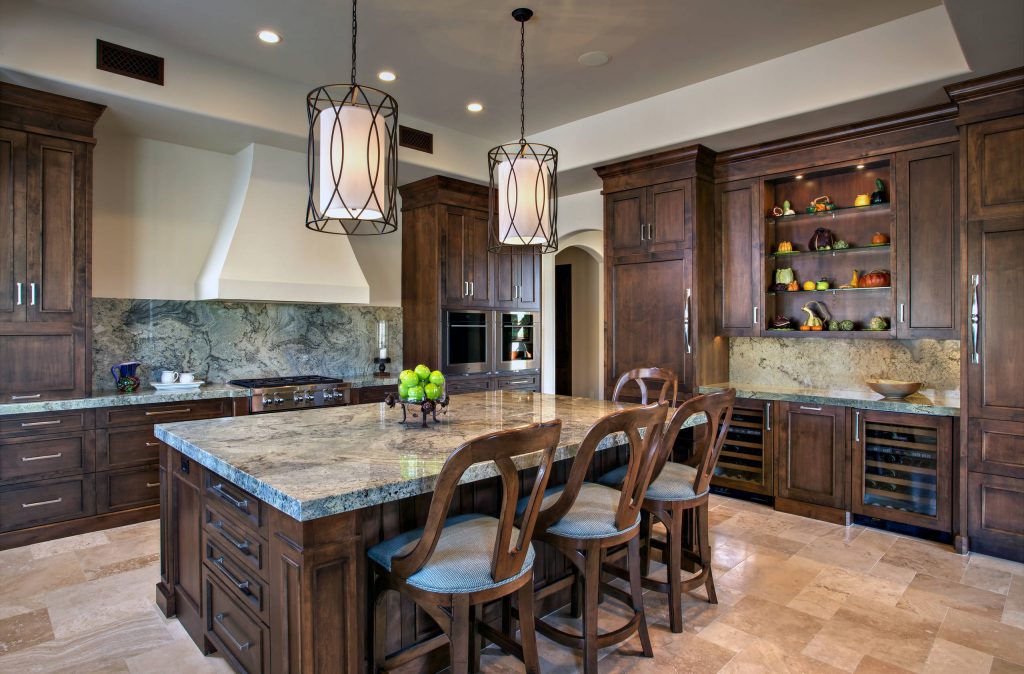 Mediterranean And Traditional Dining Room Kitchen Colors