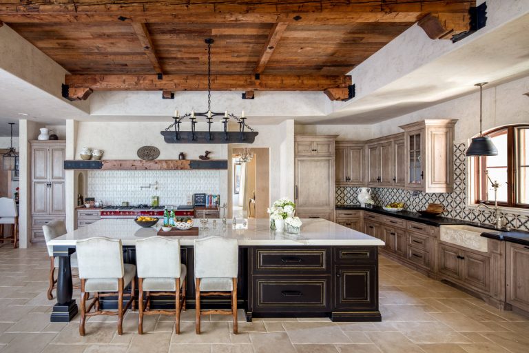 mediterranean kitchen table