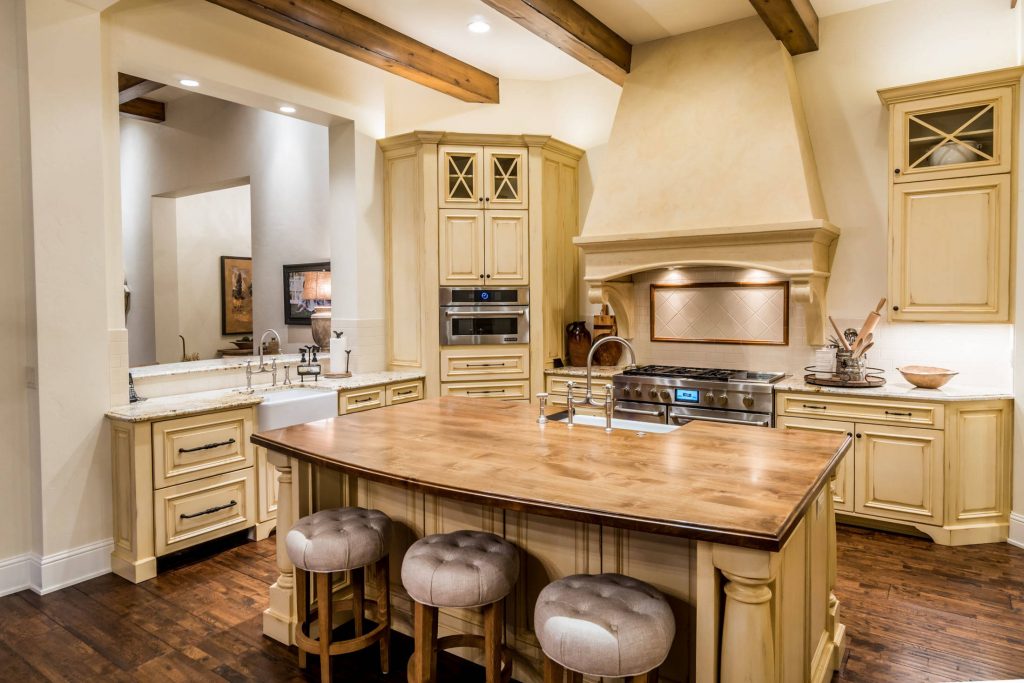 rustic contemporary kitchen table