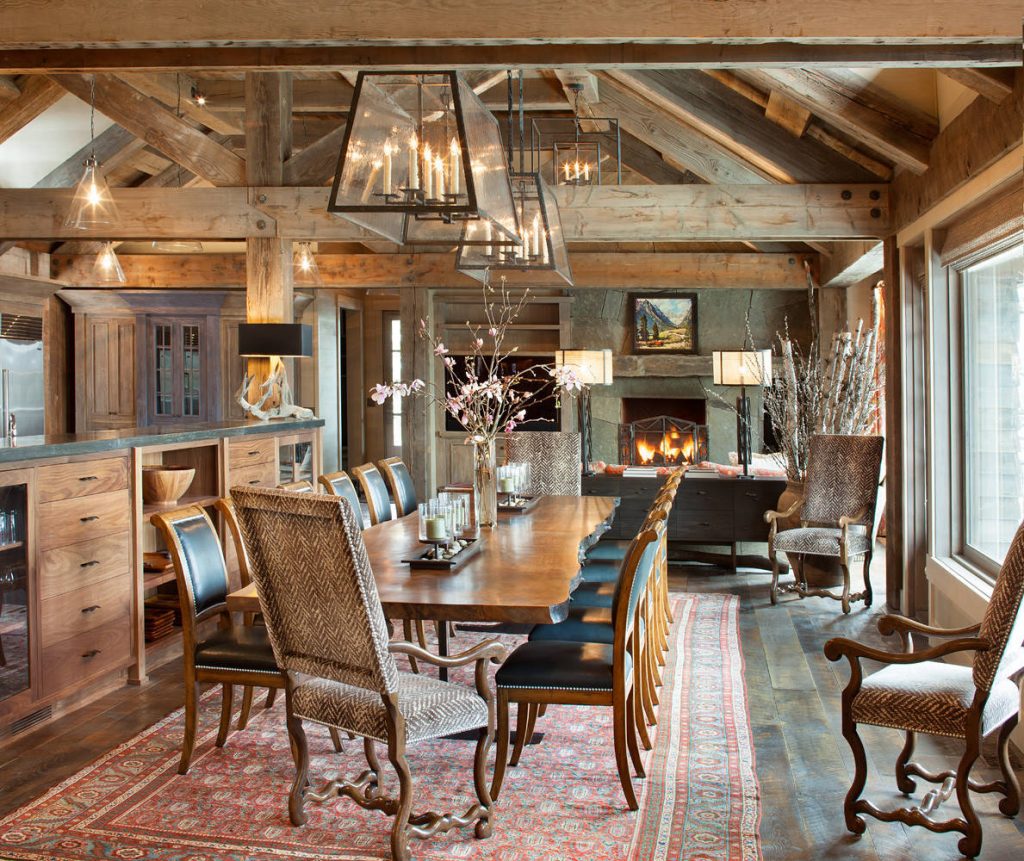 16 Majestic Rustic Dining Room Designs You Can't Miss Out