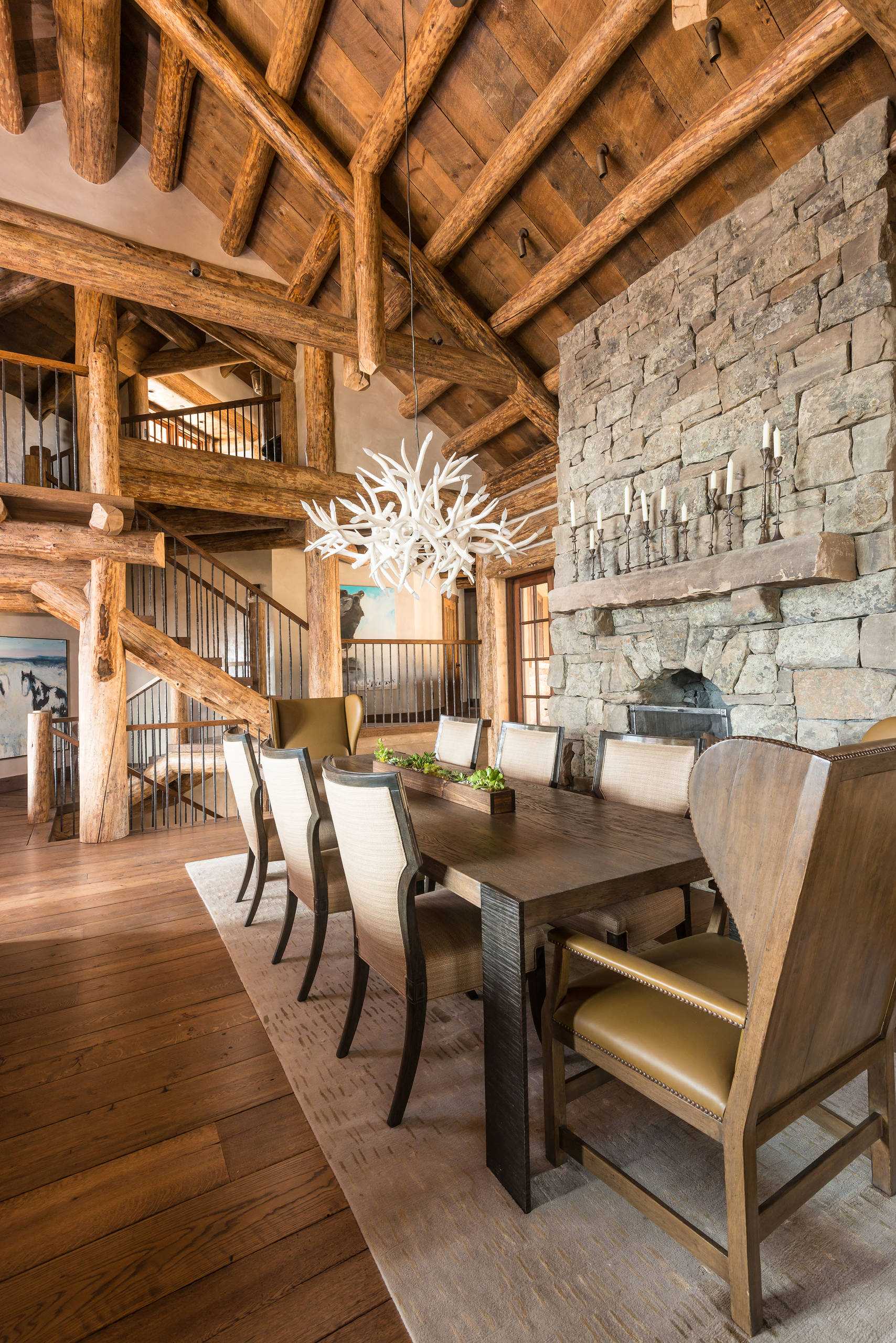 16 Majestic Rustic Dining Room Designs You Can&#039;t Miss Out