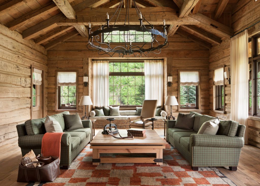 rustic wood living room furniture arizona