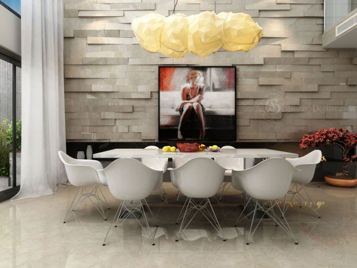 16 Amazing Dining Room Designs With Fascinating Wall Decor