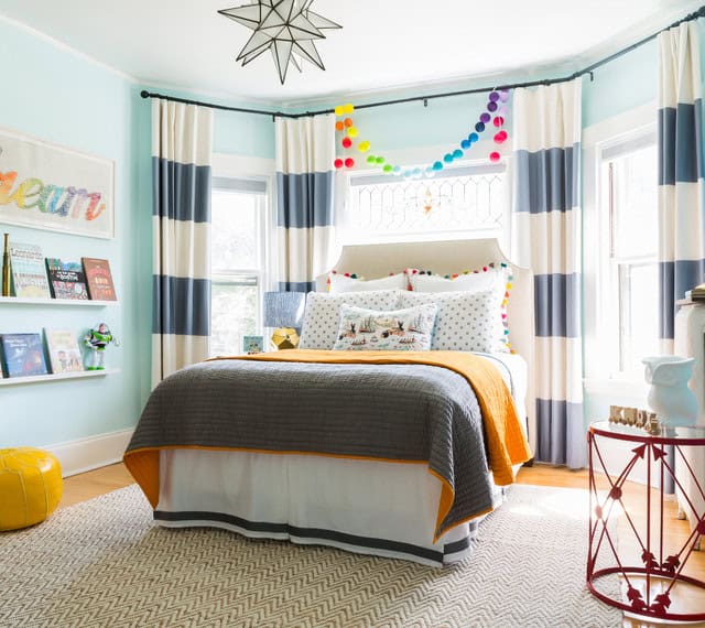 16 Interesting Options For Curtains In The Child's Room