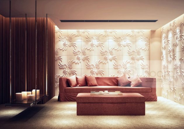 16+ Living Room 3D Wallpaper Designs Background