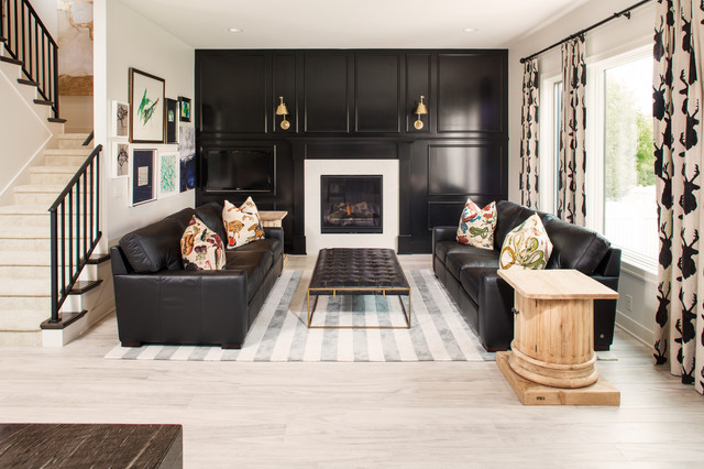 18 Extravagant Black Living Room Designs That Never Go Out Of Fashion