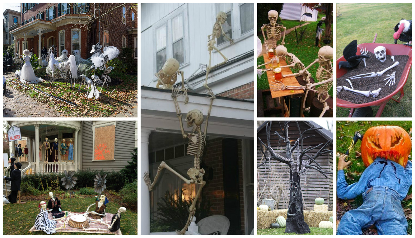 19 Most Fascinating Outdoor Halloween Decorations That Everyone Will Be ...