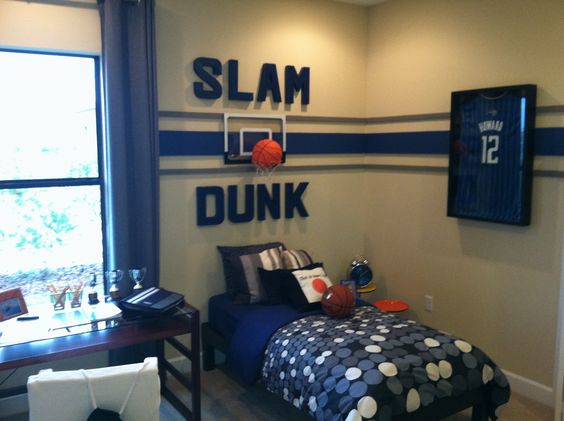 17 Inspirational Ideas For Decorating Basketball Themed
