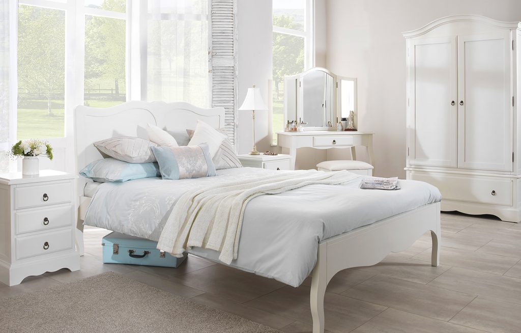 is white furniture bad for bedroom