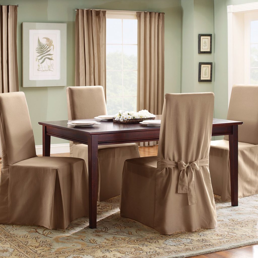 18 Lovely Chair Cover Designs To Refresh The Look Of Every Dining Room