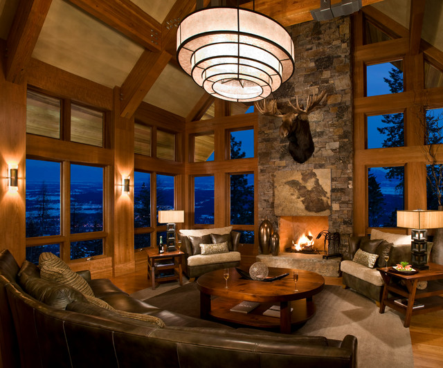 chalet living room ideas