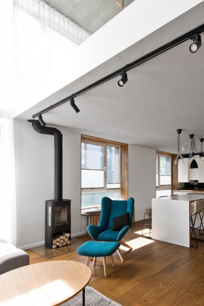 Modern Scandinavian Loft Interior By Inarch In Vilnius Lithuania