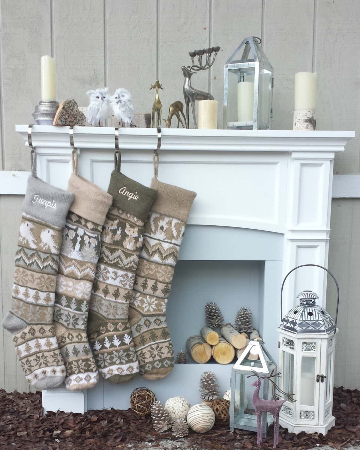 15 Adorable Handmade Christmas Stockings To Decorate Your Mantelpiece With 4970