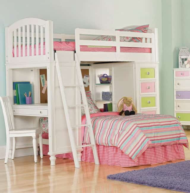 19 Super Functional Bunk Beds With Desk For Small Spaces