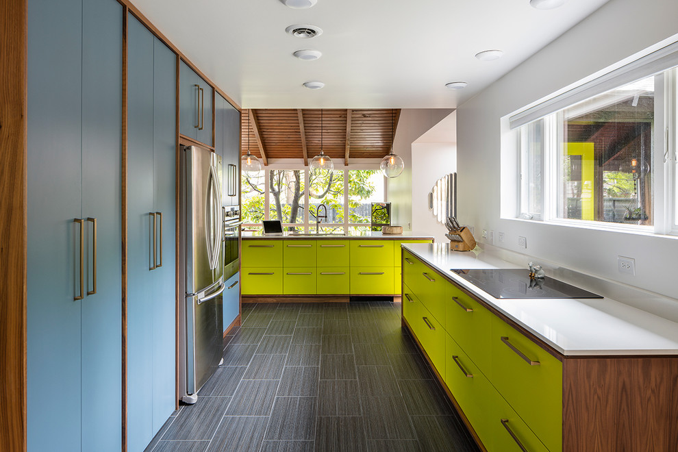 15 Beautiful Mid Century Modern Kitchen Interior Designs 13 
