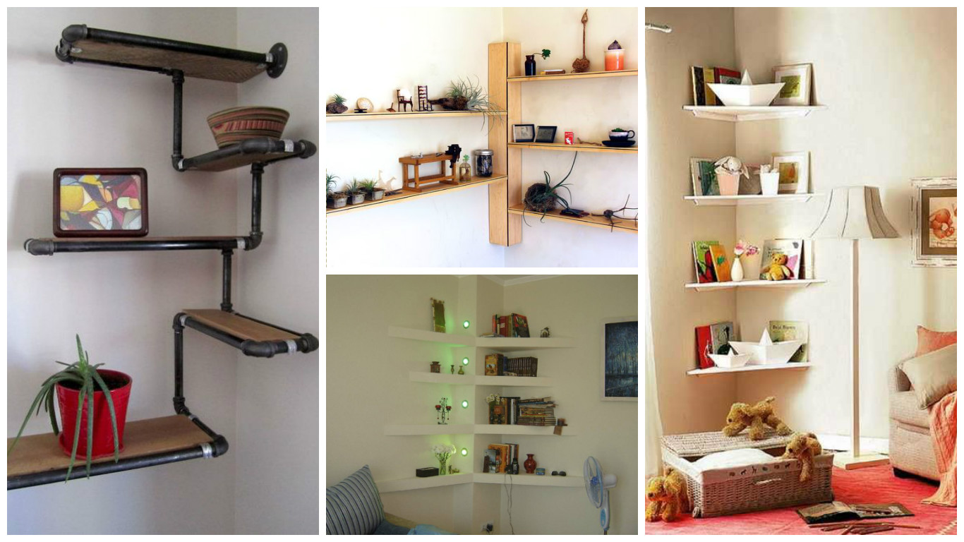 corner shelf decor ideas